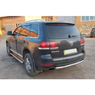 Takasuojakaari AK002 (2 kpl, ruostumaton teräs) Volkswagen Touareg 2002–2010 kuva 4