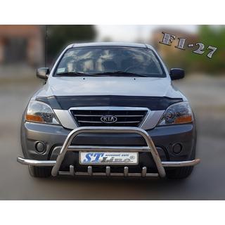 Bullbar WT003-Exclusive (ruostumaton teräs) Kia Sorento I BL 2002–2009 kuva 2