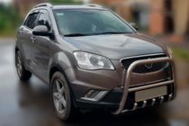 SsangYong Korando 2010–2019 F1-40 härkärauta (ruostumaton teräs) kuva 3