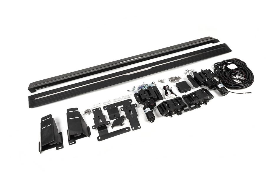 Land Rover Discovery III 2004–2009 Ulosvedettävällä mekanismilla varustetut sivuaskelmat (2 kpl, alumiini) Kuva 3