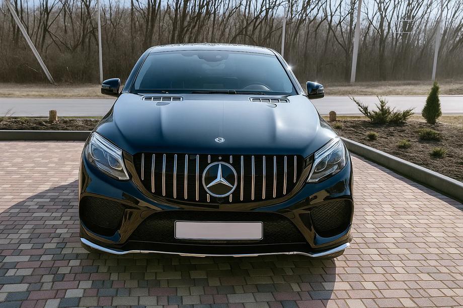 Mercedes GLE coupe C292 2015–2019 Tuning-etusäleikkö (GT Panamericana) Image