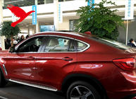 BMW X6 F16 2014–2019 Integroidut OEM-kattokaiteet, kromi (alumiini, liima-asennus) kuva 3