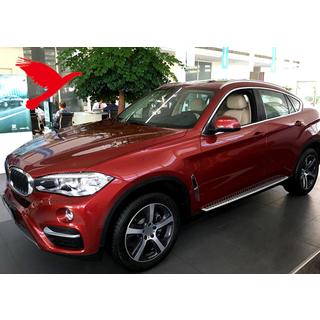Integroidut OEM-kattokaiteet, kromi (alumiini, liima-asennus) BMW X6 F16 2014–2019 kuva 2