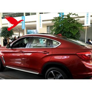Integroidut OEM-kattokaiteet, kromi (alumiini, liima-asennus) BMW X6 F16 2014–2019 kuva 3