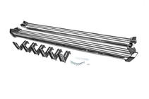 Mercedes G class W463 1990–2018 OEM-sivuastinlaudat (2 kpl, alumiini) kuva 1