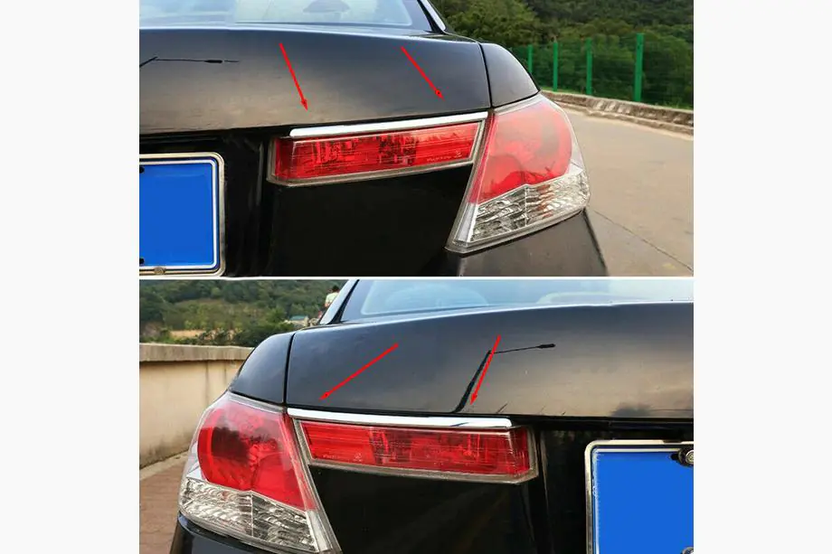Honda Accord VIII 2008–2012 Jarruvalojen listat (2 kpl, muovi) Image