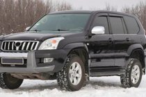 Toyota Land Cruiser Prado 120 2002–2009 Ikkunadeflektorit (4 kpl, HIC) kuva 5