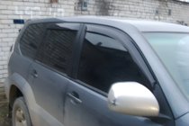 Toyota Land Cruiser Prado 120 2002–2009 Ikkunadeflektorit (4 kpl, HIC) kuva 11