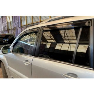 Ikkunadeflektorit (4 kpl, HIC) Lexus GX470 2002–2009 kuva 2