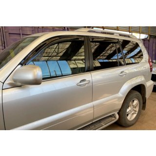 Ikkunadeflektorit (4 kpl, HIC) Lexus GX470 2002–2009 kuva 1