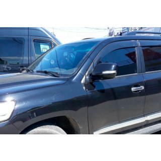 Ikkunan tuuliohjaimet 11 cm (4 kpl, HIC) Toyota Land Cruiser 200 2007–2021 kuva 4