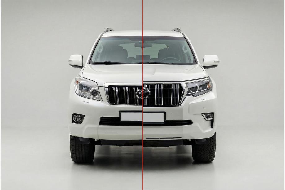 Toyota Land Cruiser Prado 150 2009–2023 Facelift-kitti 2009-2016 → 2017- (Full LED -optiikalla) Image