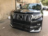 Toyota Land Cruiser Prado 150 2009–2023 Etu- ja takapuskurin lipat Modelista V1 (2017-) Musta väri kuva 9