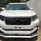 Toyota Land Cruiser Prado 150 2009–2023 Etu- ja takapuskurin lipat Modelista V1 (2017-) Musta väri kuva 12
