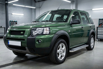 Land Rover Freelander I 1997–2006 Maydos V2 sivuportaat (2 kpl, alumiini ↗ ruostumaton teräs) kuva 2