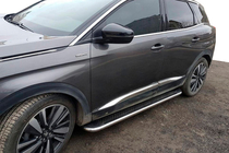 Opel Mokka 2012–2021 Maydos V2 sivuportaat (2 kpl, alumiini + ruostumaton teräs) kuva 1
