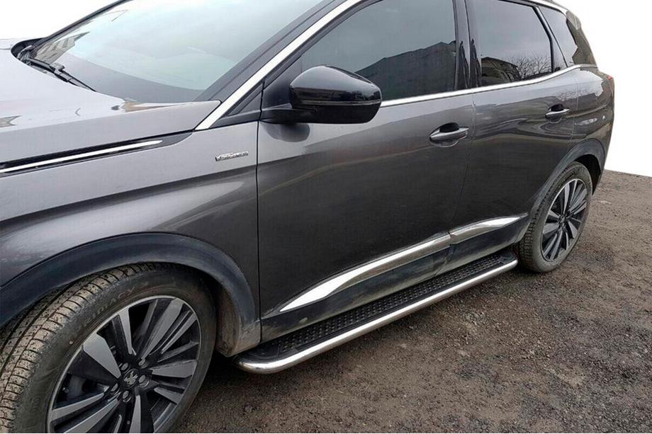 Opel Mokka 2012–2021 Maydos V2 sivuportaat (2 kpl, alumiini + ruostumaton teräs) Image