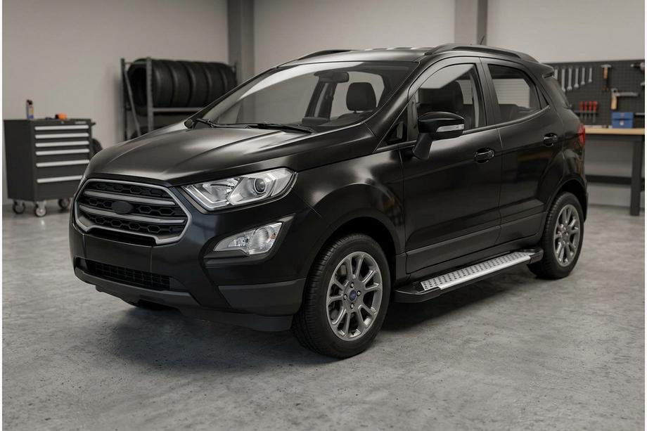 Ford Ecosport 2013–2022 Allmond Grey -sivuporrassarja (2 kpl, alumiini) Image