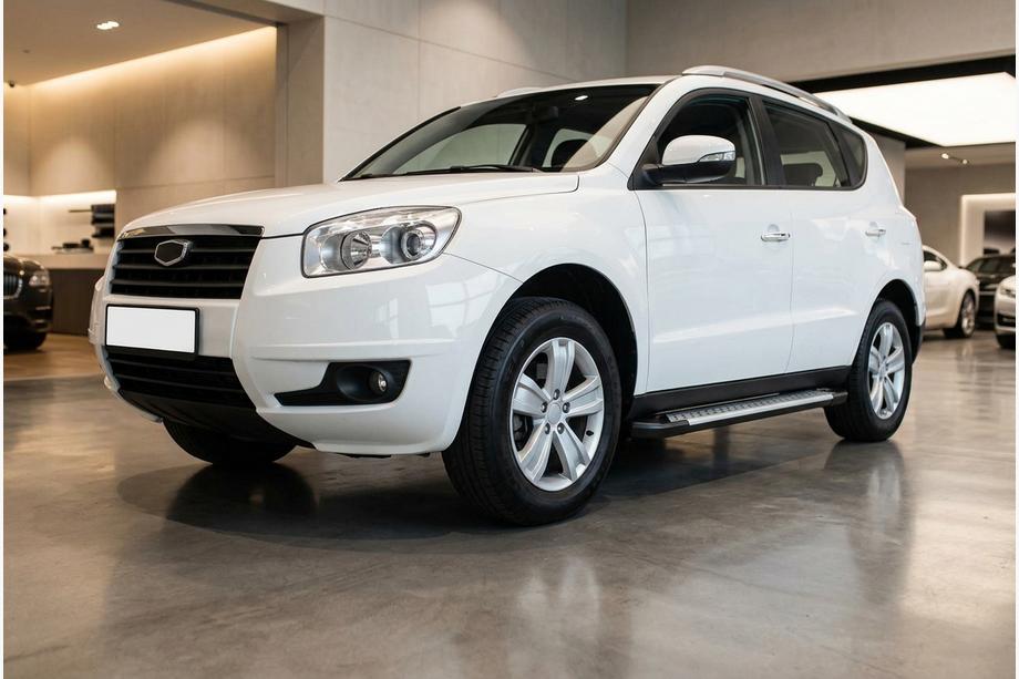 Geely Emgrand X7 2011– Allmond Grey -sivuporrassarja (2 kpl, alumiini) Image