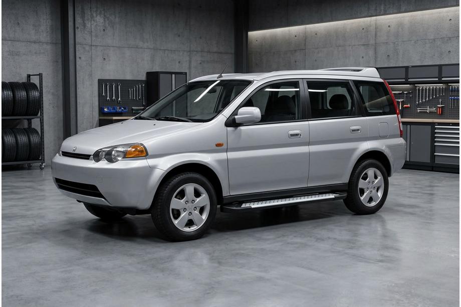 Honda HR-V 1998–2006 Allmond Grey -sivuporrassarja (2 kpl, alumiini) Image