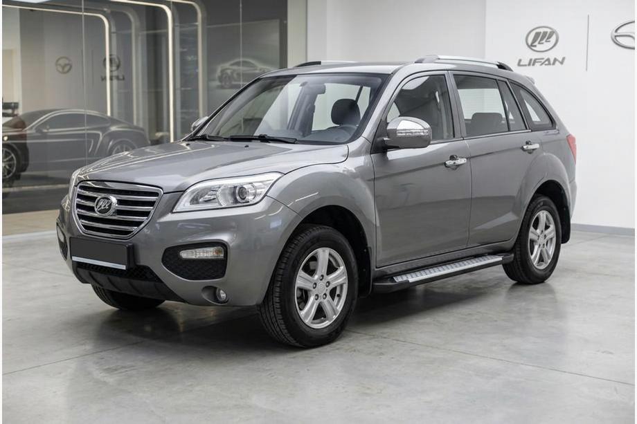 Lifan X60 2011– Allmond Grey -sivuporrassarja (2 kpl, alumiini) Image