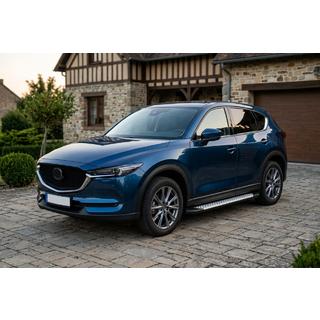 Allmond Grey -sivuporrassarja (2 kpl, alumiini) Mazda CX-5 2017–2025 kuva 1