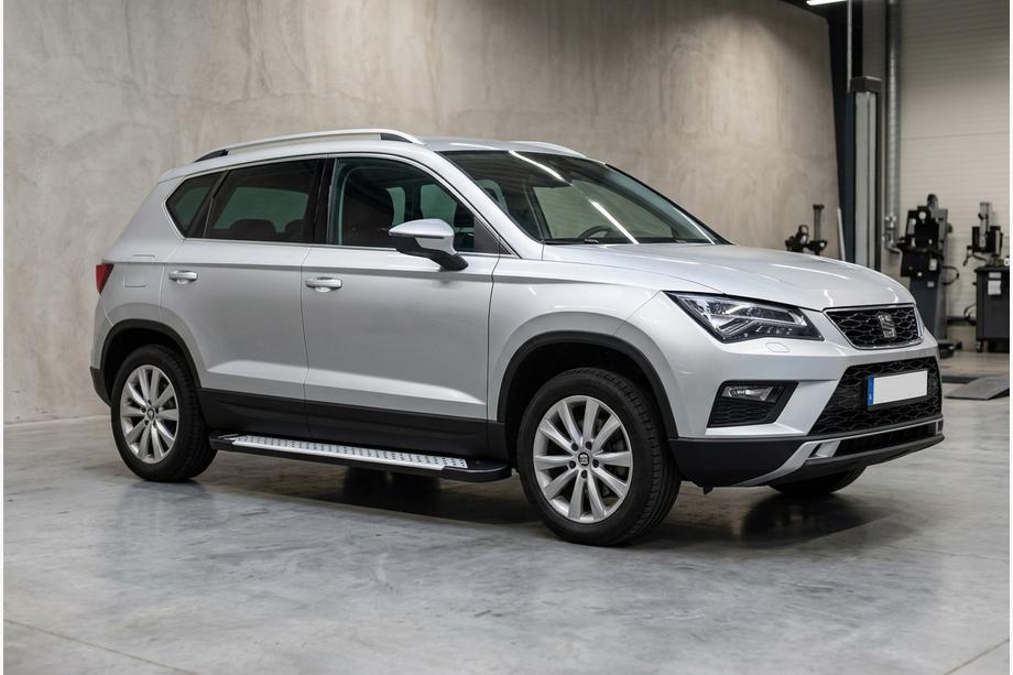 Seat Ateca 2016– Allmond Grey -sivuporrassarja (2 kpl, alumiini) Image