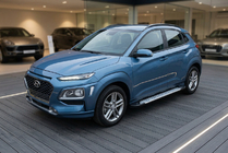Hyundai Kona 2017–2023 Allmond Grey -sivuporrassarja (2 kpl, alumiini) kuva 1