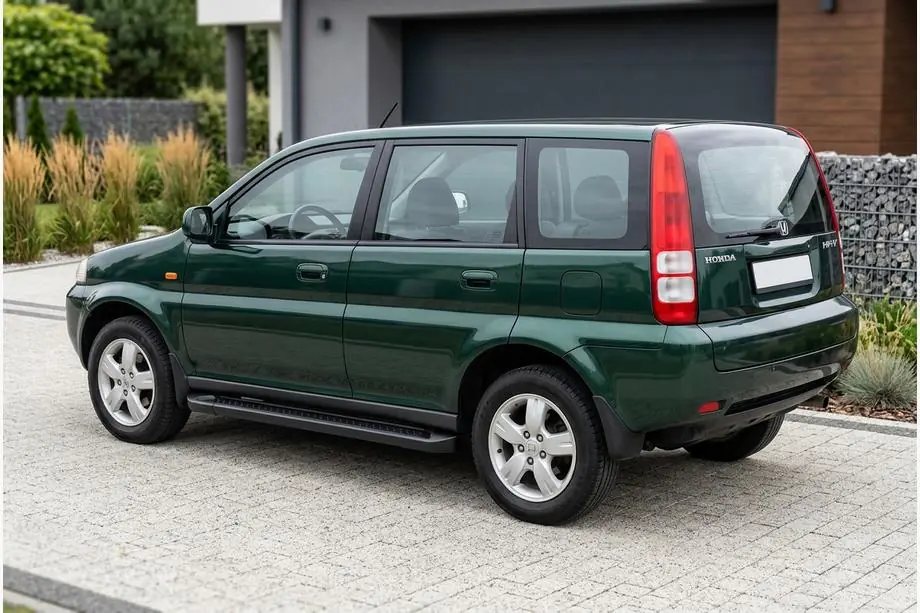 Honda HR-V 1998–2006 Allmond Black sivuaskelmat (2 kpl, alumiini) Image