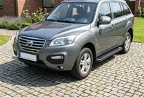 Lifan X60 2011– Allmond Black sivuaskelmat (2 kpl, alumiini) kuva 1