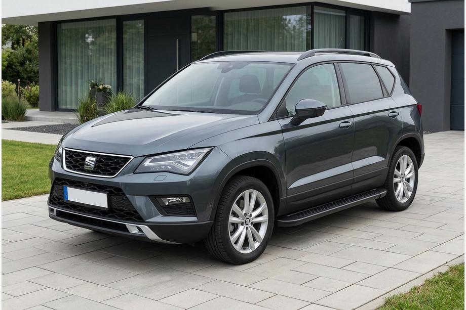 Seat Ateca 2016– Allmond Black sivuaskelmat (2 kpl, alumiini) Image