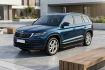 Skoda Kodiaq 2016–2023 Allmond Black sivuaskelmat (2 kpl, alumiini) kuva 1