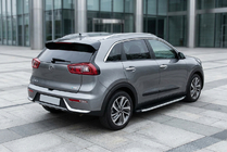 Kia Niro 2016–2021 Fullmond sivuportaat (2 kpl, alumiini) kuva 1