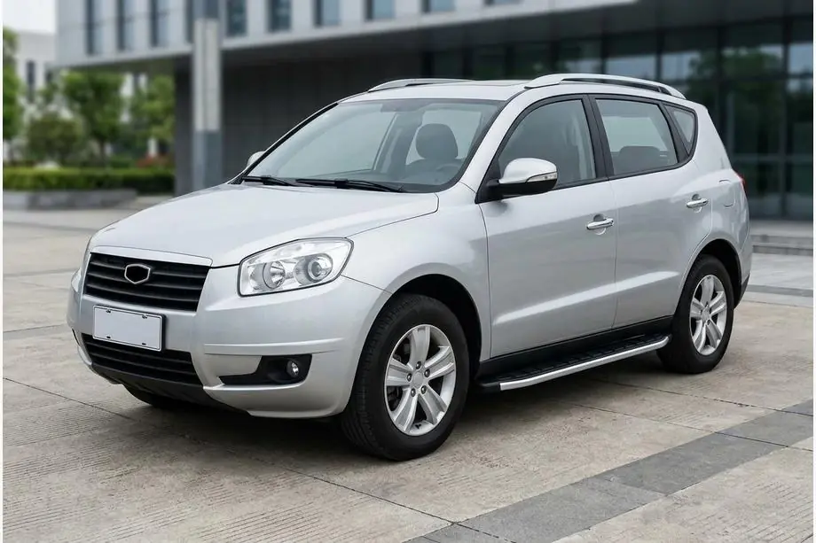 Geely Emgrand X7 2011– Fullmond sivuportaat (2 kpl, alumiini) Image