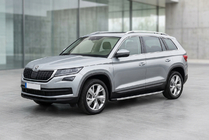 Skoda Kodiaq 2016–2023 Fullmond sivuportaat (2 kpl, alumiini) kuva 1