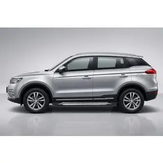 Line-sivuporrassarja (2 kpl, alumiini) Geely Emgrand X7 2011– kuva 1