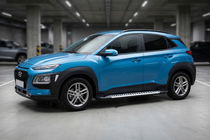 Hyundai Kona 2017–2023 Line-sivuporrassarja (2 kpl, alumiini) kuva 1