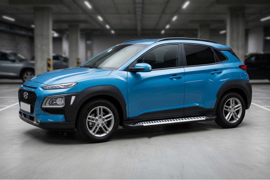 Hyundai Kona 2017–2023 Line-sivuporrassarja (2 kpl, alumiini) Image