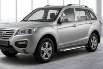 Lifan X60 2011– Line-sivuporrassarja (2 kpl, alumiini) kuva 1