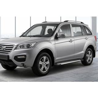 Line-sivuporrassarja (2 kpl, alumiini) Lifan X60 2011– kuva 1