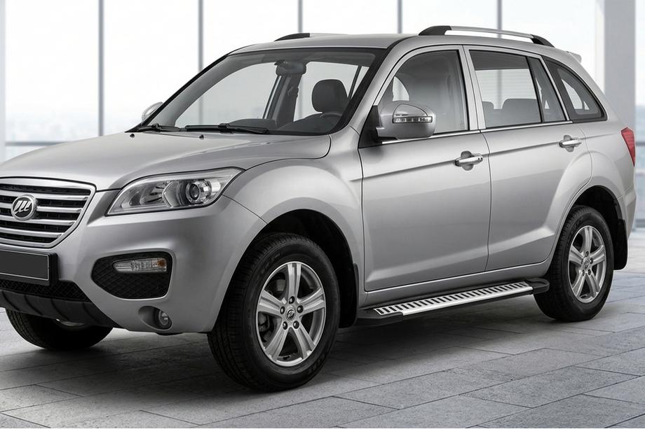 Lifan X60 2011– Line-sivuporrassarja (2 kpl, alumiini) Image