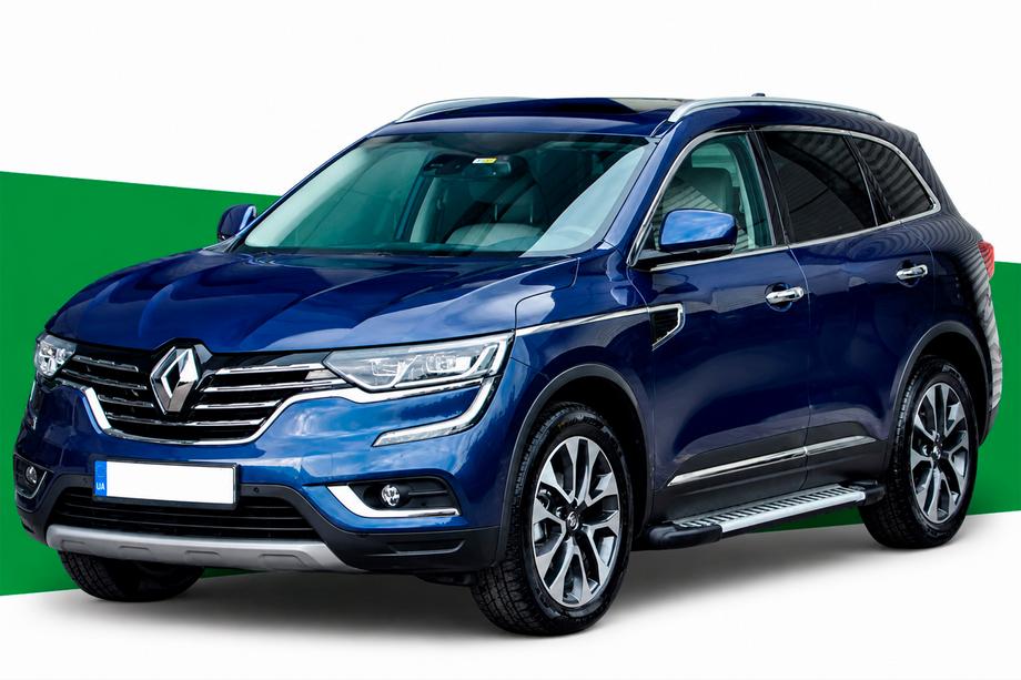 Renault Koleos 2016–2024 Line-sivuporrassarja (2 kpl, alumiini) Image