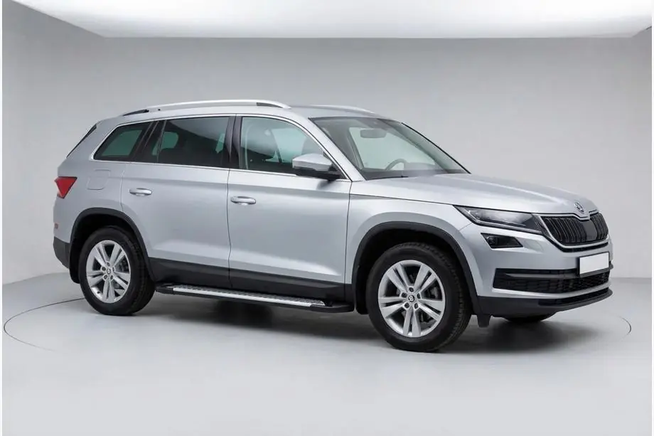 Skoda Kodiaq 2016–2023 Line-sivuporrassarja (2 kpl, alumiini) Image
