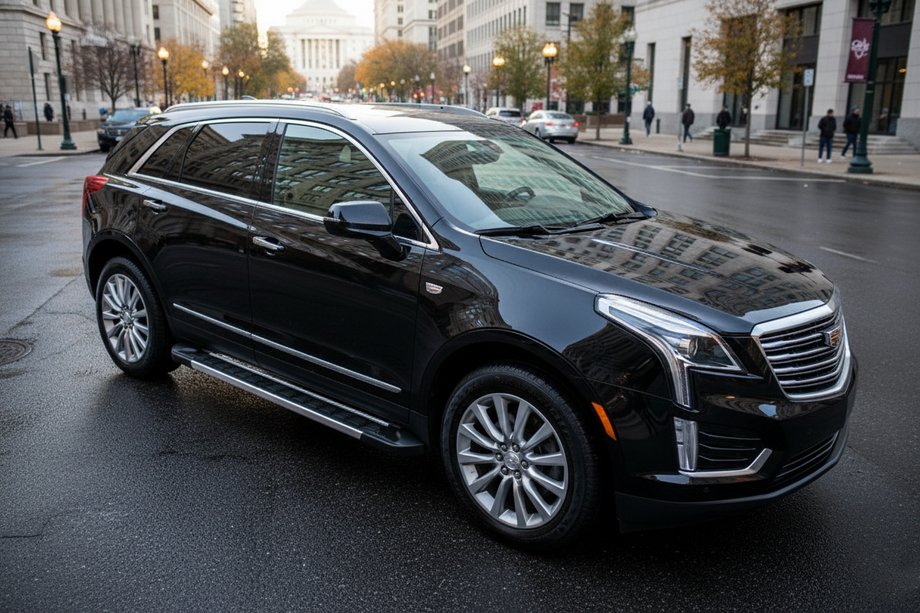 Cadillac XT5 2016– Sivukynnykset RedLine V1 (2 kpl, alumiini) Image