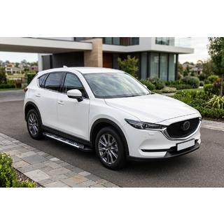 Sunrise-astinlaudat (2 kpl, alumiini) Mazda CX-5 2017–2025 kuva 1