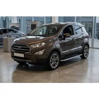 Tayga Grey -sivuaskelmat (2 kpl, alumiini) Ford Ecosport 2013–2022 kuva 1