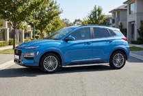 Hyundai Kona 2017–2023 Tayga Grey -sivuaskelmat (2 kpl, alumiini) kuva 1