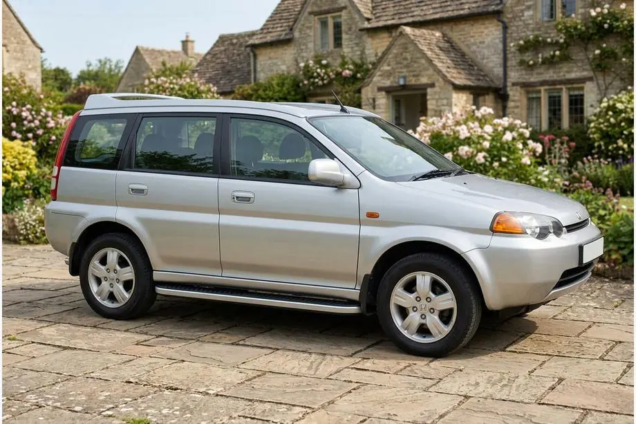 Honda HR-V 1998–2006 Tayga Grey -sivuaskelmat (2 kpl, alumiini) Image