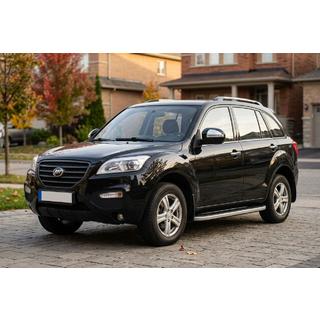 Tayga Grey -sivuaskelmat (2 kpl, alumiini) Lifan X60 2011– kuva 1