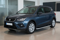 Seat Arona 2017– Tayga Grey -sivuaskelmat (2 kpl, alumiini) kuva 1